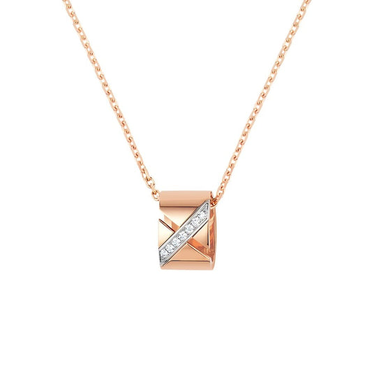 [✨ROSE✨]LIENS EVIDENCE DIAMOND NECKLACE