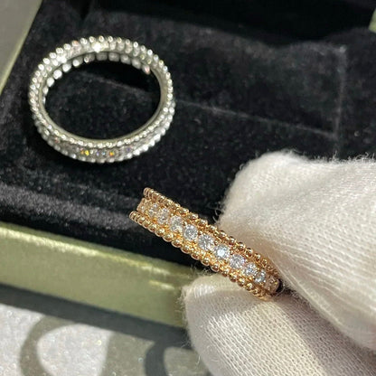 [✨ROSE✨]PERLEE DIAMOND ROSE GOLD RING