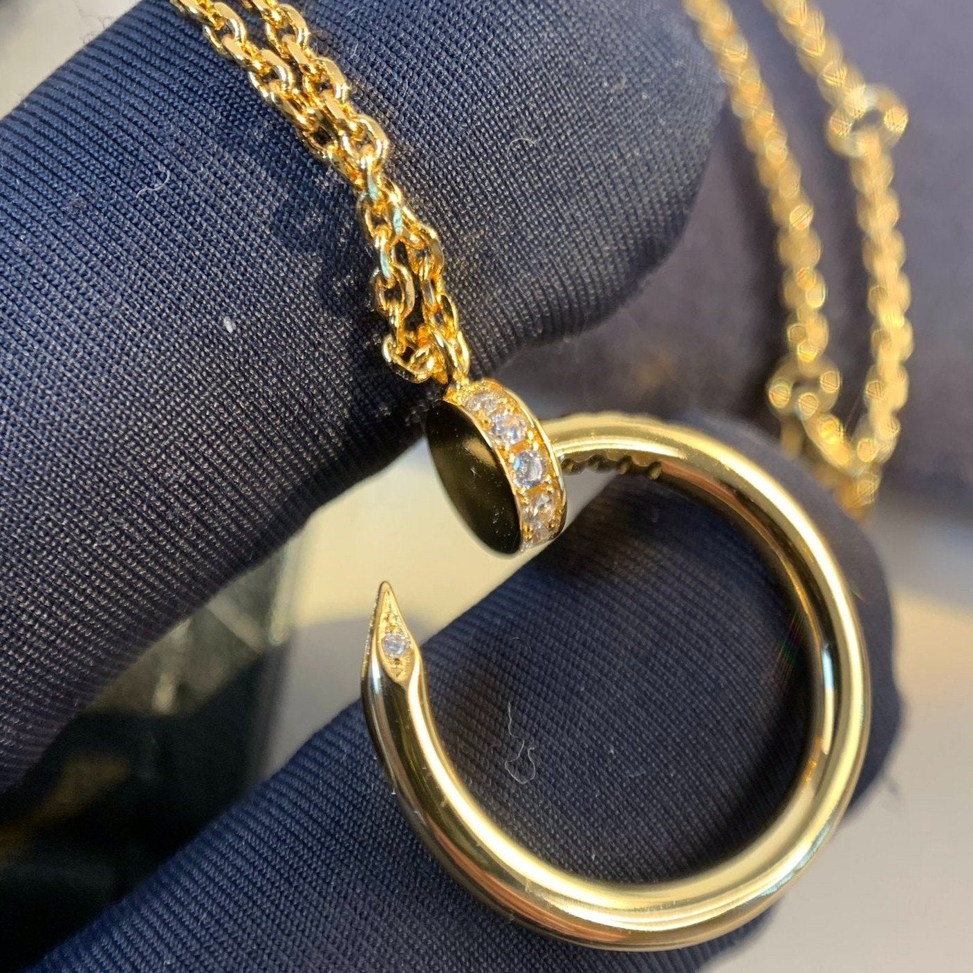 [✨ROSE✨]JUSTE NECKLACE GOLD