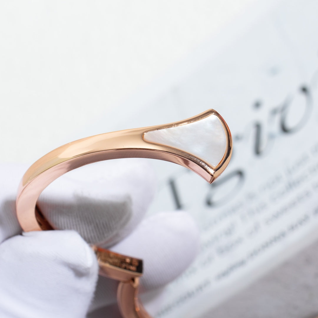[✨ROSE✨]DREAM BRACELET OPEN PINK GOLD MOP