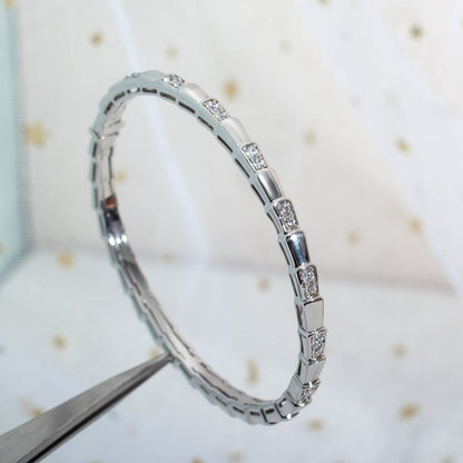 [✨ROSE✨]SERPENTI BRACELET SILVER DIAMOND