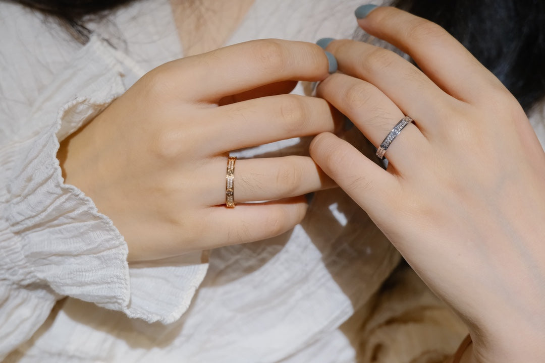 [✨ROSE✨]LOVE RING 2.65MM DIAMOND