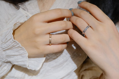 [✨ROSE✨]LOVE RING 2.65MM DIAMOND