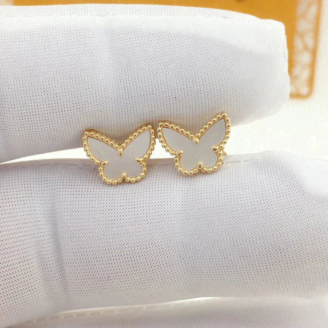 [✨ROSE✨]SWEET BUTTERFLY MOP EARSTUDS