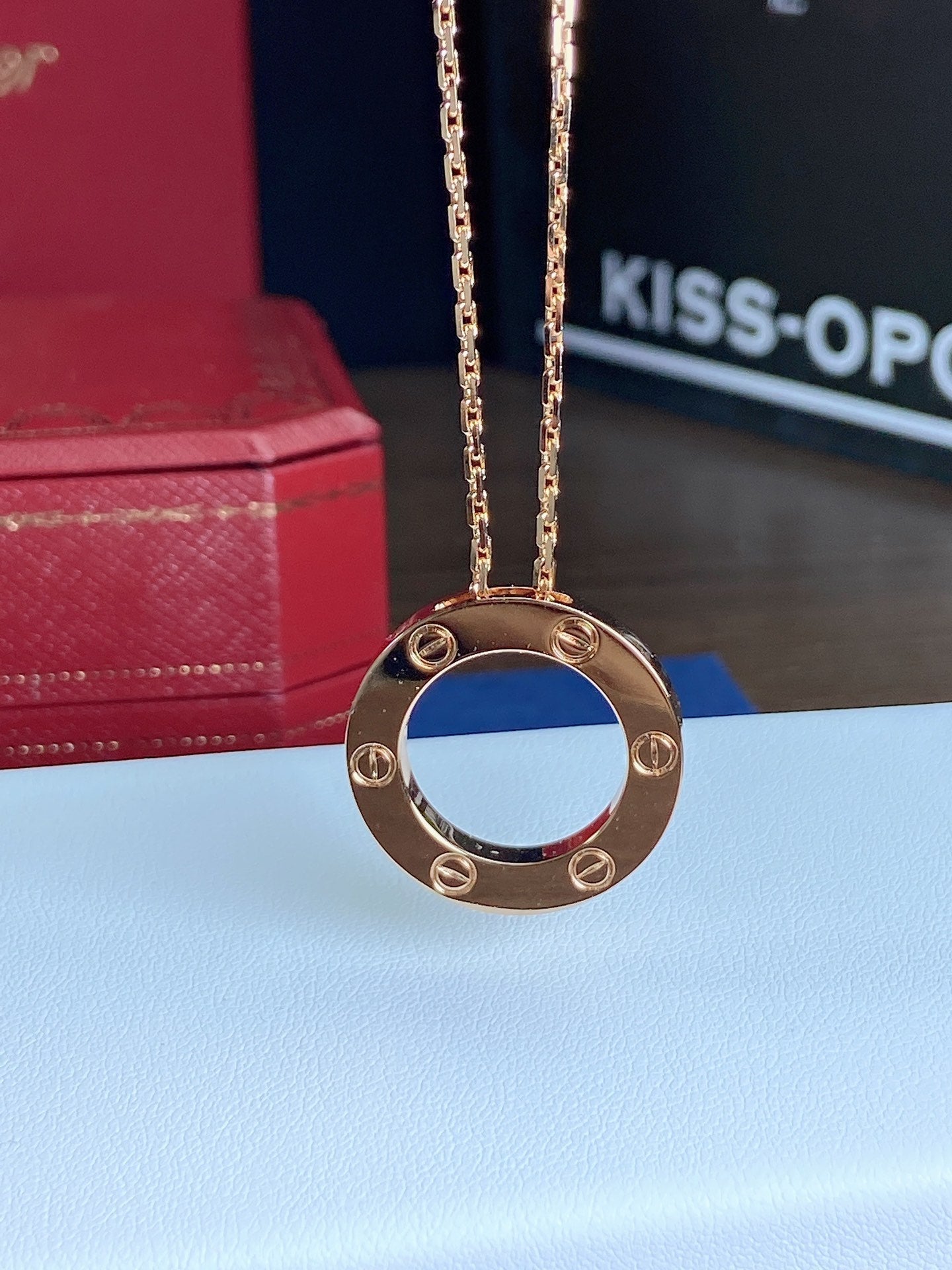 [✨ROSE✨]LOVE NECKLACE 16MM