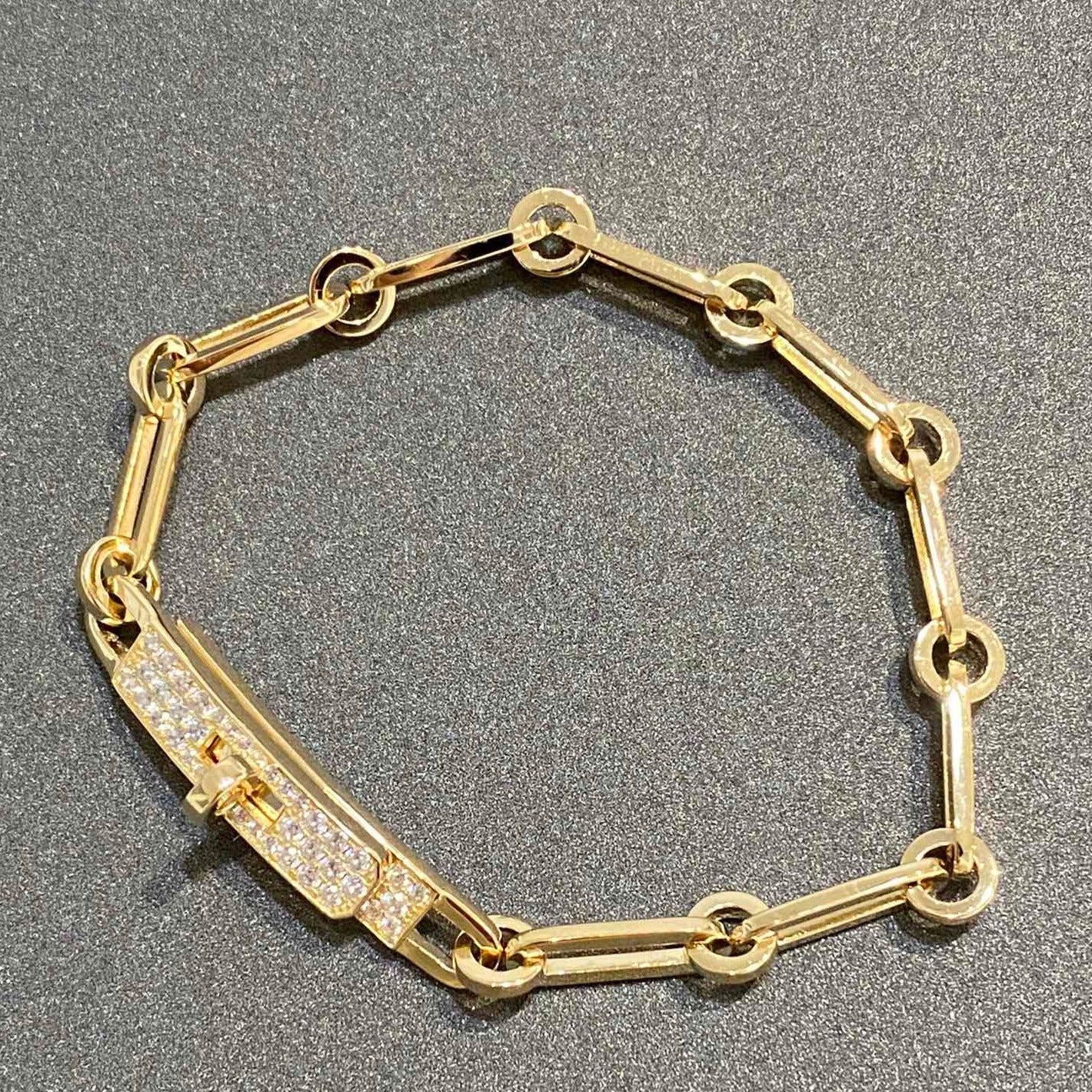 [✨ROSE✨]CHAINE BRACELET SMALL MODEL DIAMOND