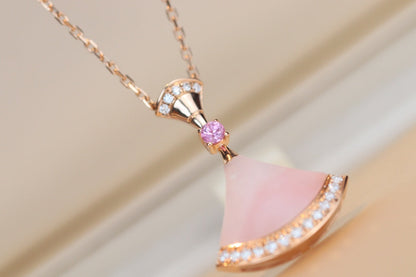 [✨ROSE✨]DREAM NECKLACE PINK MOP DIAMOND