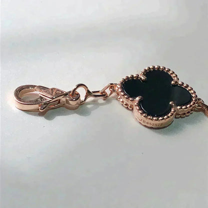 [✨ROSE✨]CLOVER 5 MOTIFS MULTICOLOR  BRACELET