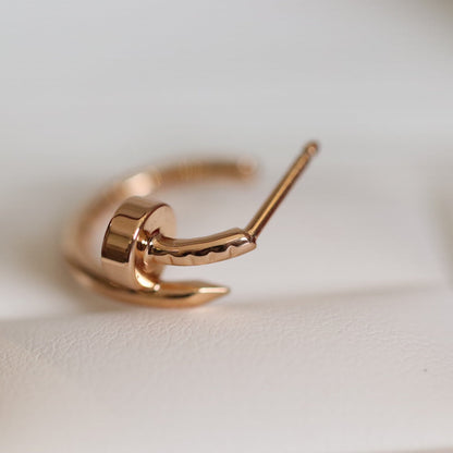 [✨ROSE✨]JUSTE EARRINGS PINK GOLD