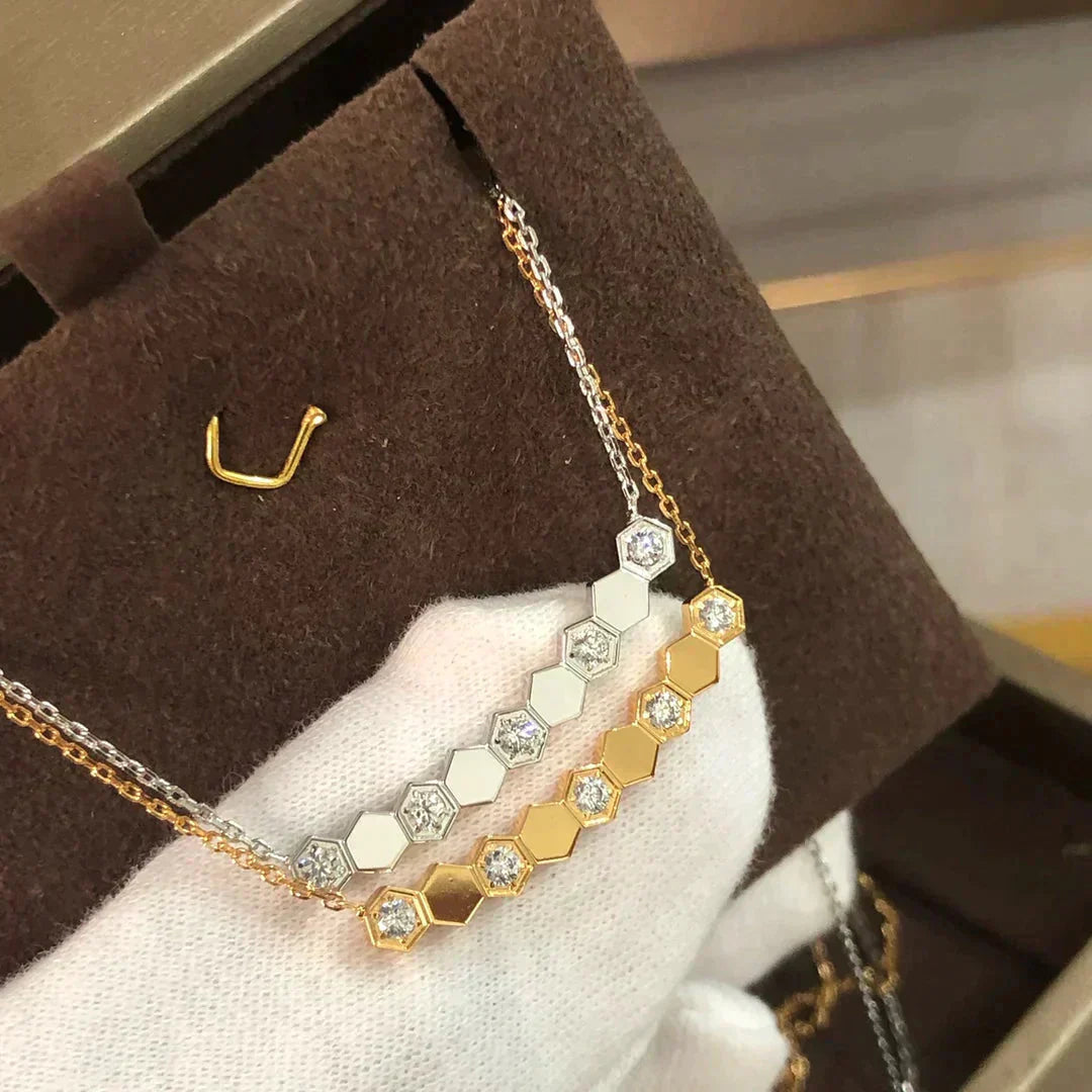 [✨ROSE✨]BEE LOVE NECKLACE DIAMOND