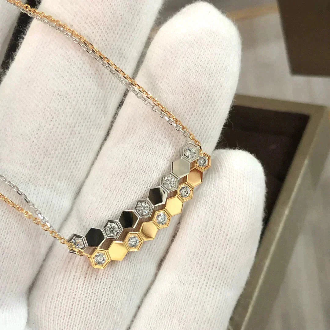[✨ROSE✨]BEE LOVE NECKLACE DIAMOND