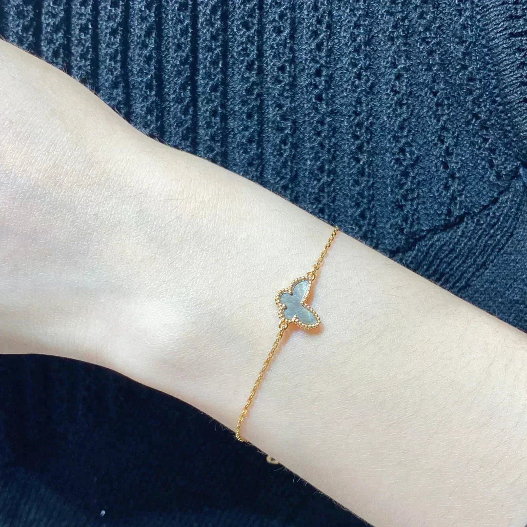 [✨ROSE✨]BUTTERFLY DARK MOP BUTTERFLY BRACELET