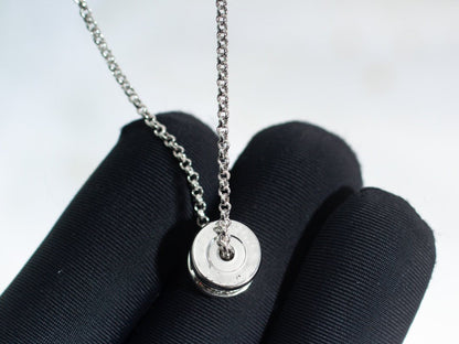 [✨ROSE✨]ZERO 1 SILVER DIAMOND NECKLACE
