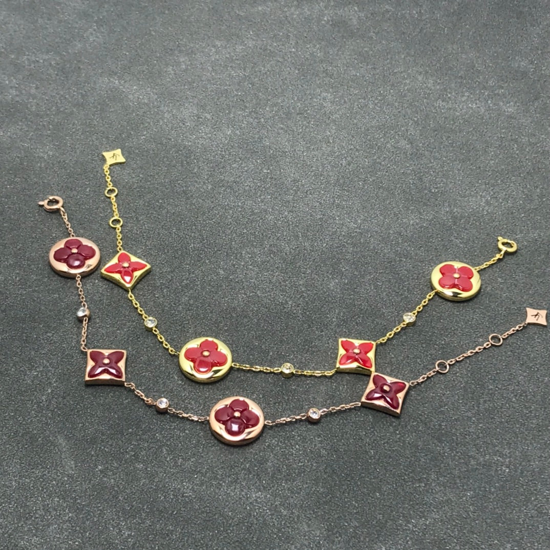 [✨ROSE✨]STAR AND SUN CARNELIAN 4 MOTIFS 3 DIAMONDS