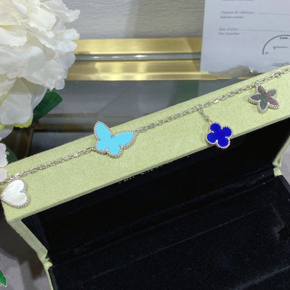 [✨ROSE✨]LUCKY SPRING SILVER BRACELET 4 MOTIF