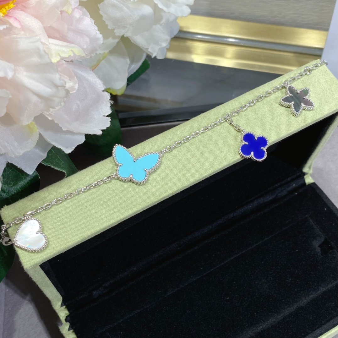 [✨ROSE✨]LUCKY SPRING SILVER BRACELET 4 MOTIF