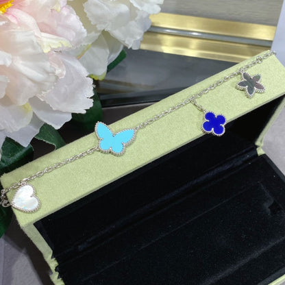 [✨ROSE✨]LUCKY SPRING SILVER BRACELET 4 MOTIF