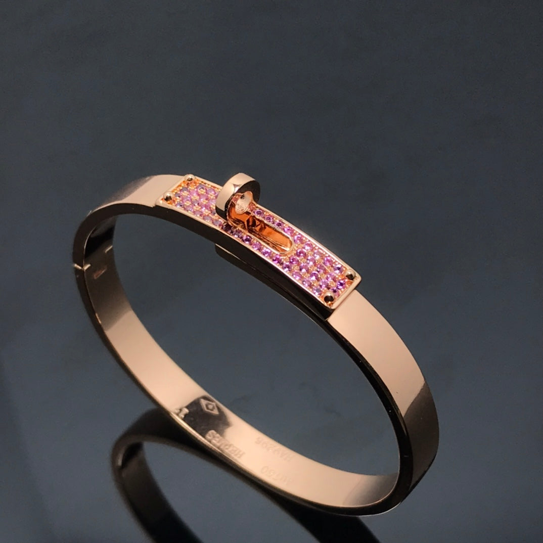 [✨ROSE✨]KELLY BRACELET PINK DIAMOND
