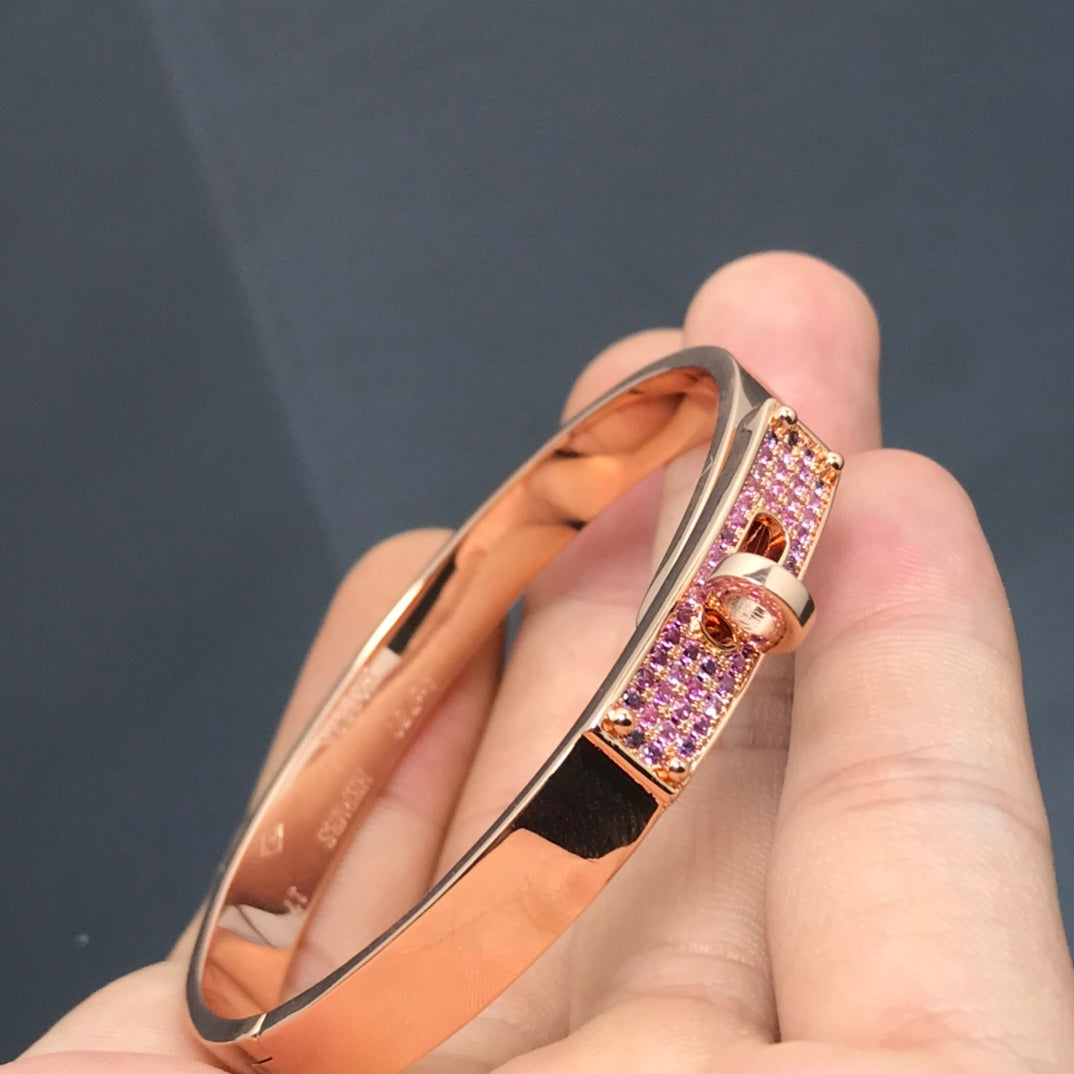 [✨ROSE✨]KELLY BRACELET PINK DIAMOND