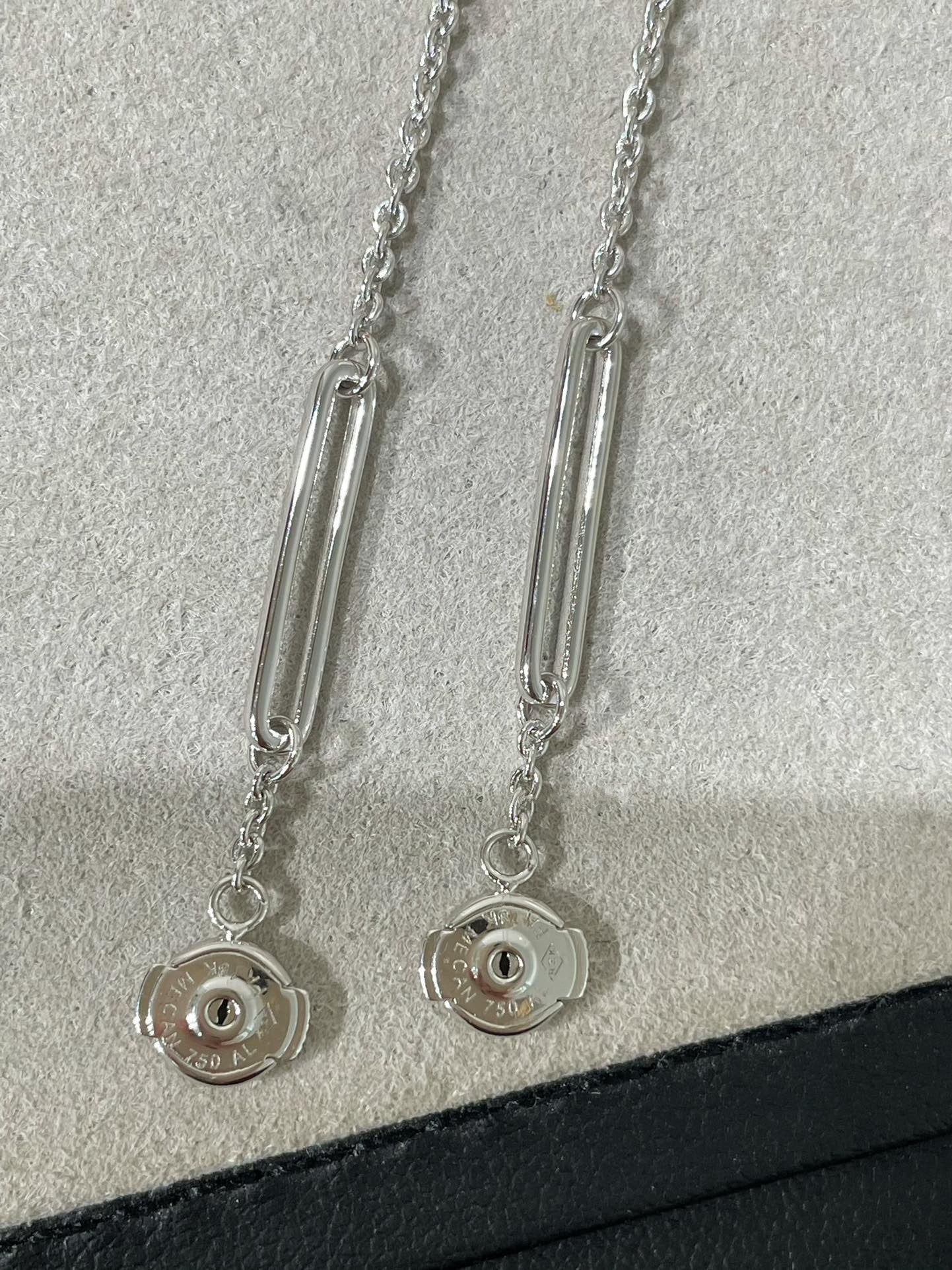 [✨ROSE✨]CHAINE CHAOS DIAMOND DROP EARRINGS