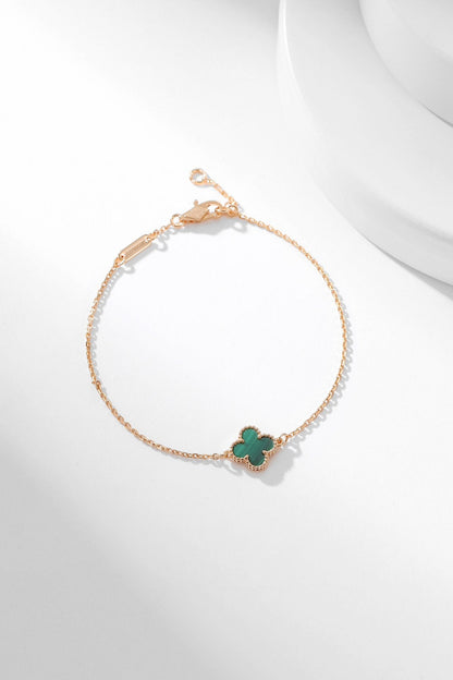 [✨ROSE✨]CLOVER BRACELET MALACHITE 1 MOTIF