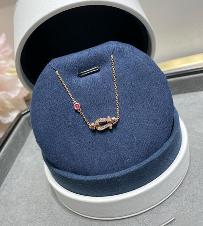 [✨ROSE✨]FORCE 10 DIAMOND CHAIN LINK PINK GOLD BRACELET