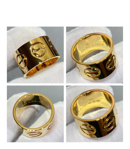 [✨ROSE✨]LOVE 11MM LARGE RING