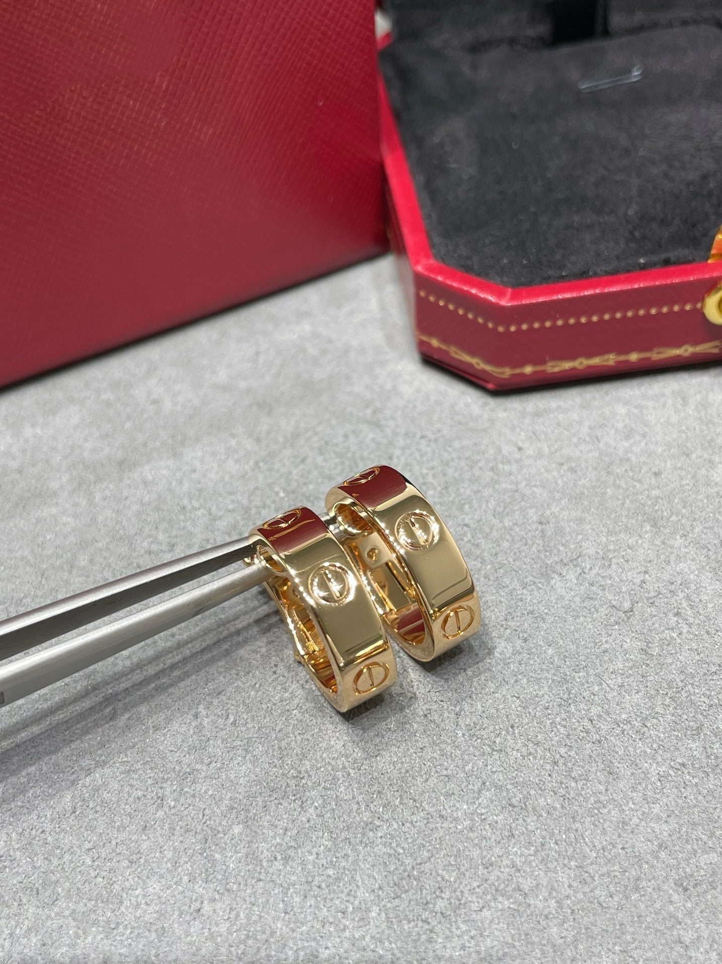 [✨ROSE✨]LOVE 5.5MM EARRINGS