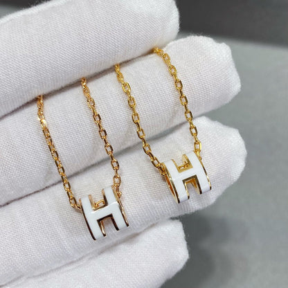 [✨ROSE✨]MINI POP H NECKLACE