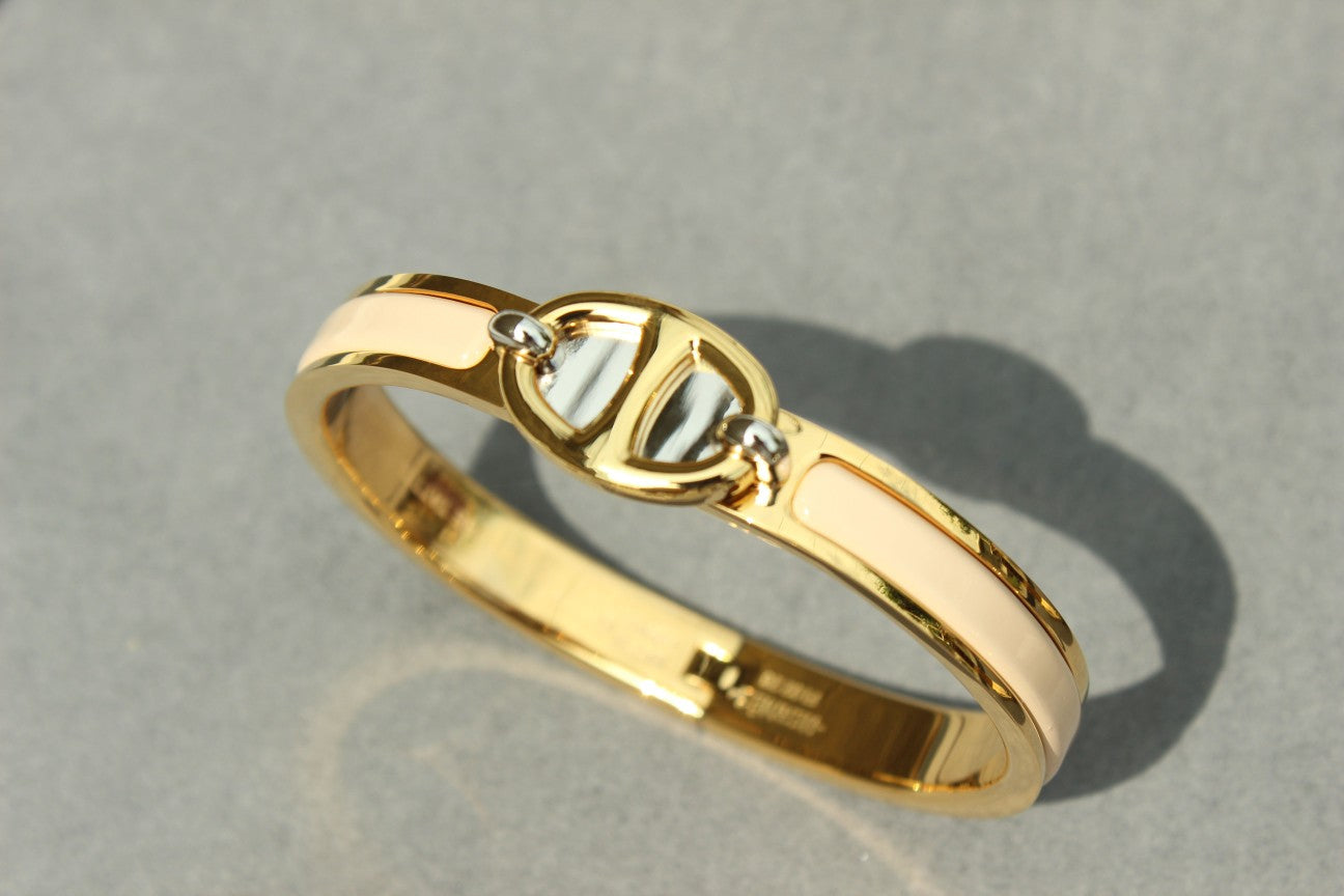 [✨ROSE✨]CLIC CHAINE GOLD BRACELET