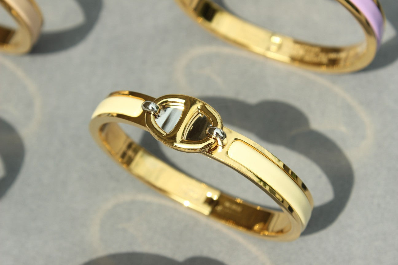 [✨ROSE✨]CLIC CHAINE GOLD BRACELET