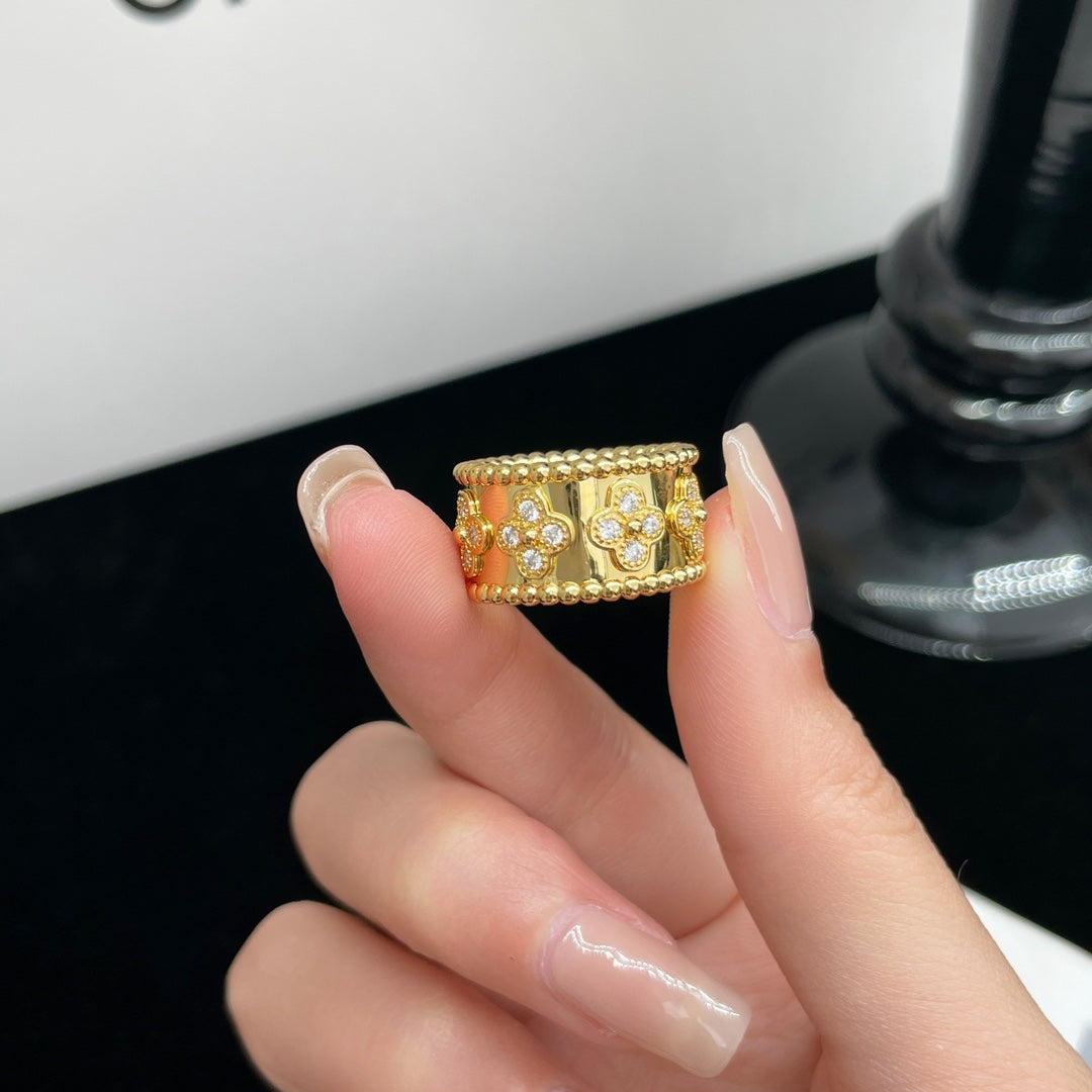 [✨ROSE✨]PERLEE DIAMOND LARGE RING