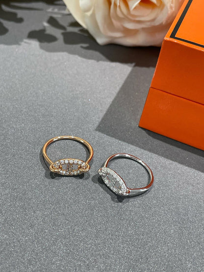 [✨ROSE✨]RONDE SMALL DIAMOND RING