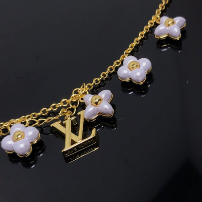 [✨ROSE✨]LOGO 6 MOTIF STAR AND SUN GOLD BRACELET