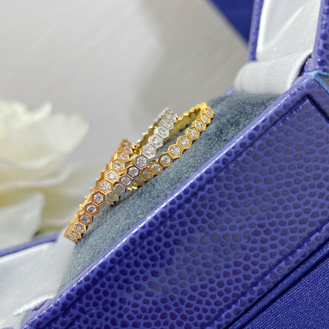 [✨ROSE✨]BEE LOVE DIAMOND PAVED SMALL RING