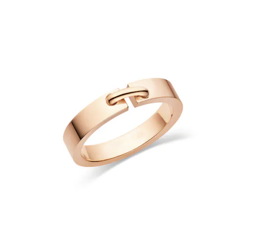 [✨ROSE✨]ALLIANCE LIENS VIDENCE 4MM RING