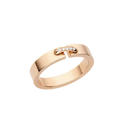 [✨ROSE✨]ALLIANCE LIENS VIDENCE DIAMOND 4MM RING