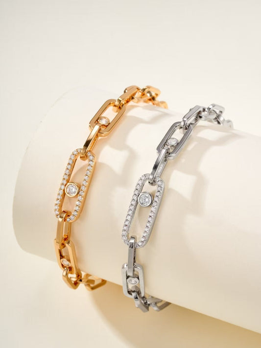 [✨ROSE✨] MK NEW SLIDING DIAMOND BRACELET