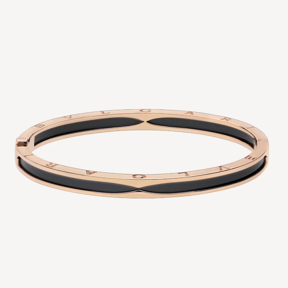 [✨ROSE✨]ZERO 1 PINK GOLD WITH BLACK CERAMIC BRACELET