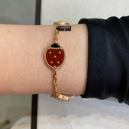 [✨ROSE✨]LUCKY SPRING 5 MOTIF BRACELET