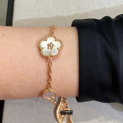 [✨ROSE✨]LUCKY SPRING 5 MOTIF BRACELET