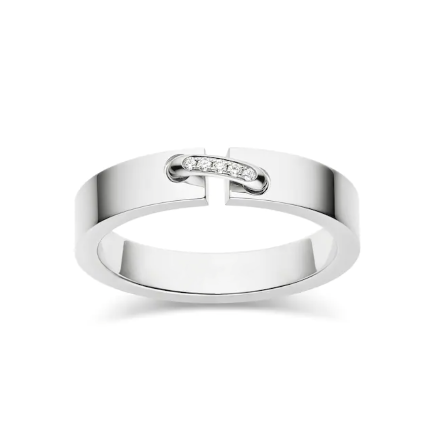 [✨ROSE✨]ALLIANCE LIENS VIDENCE DIAMOND 4MM RING