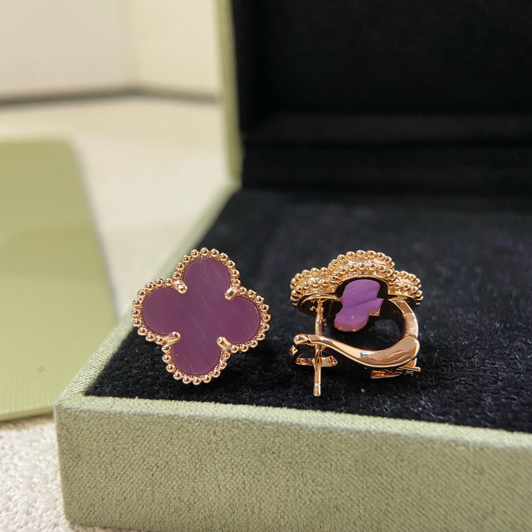[✨ROSE✨]2025 NEW VIOLET STUD EARRINGS