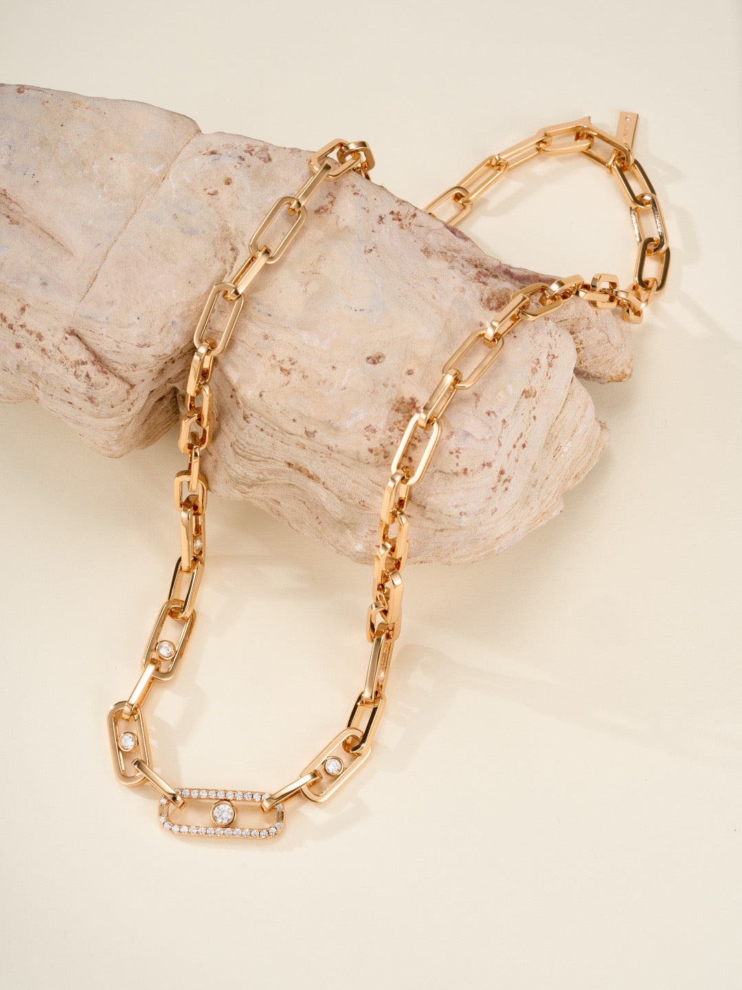 [✨ROSE✨]MK NEW SLIDING DIAMOND NECKLACE