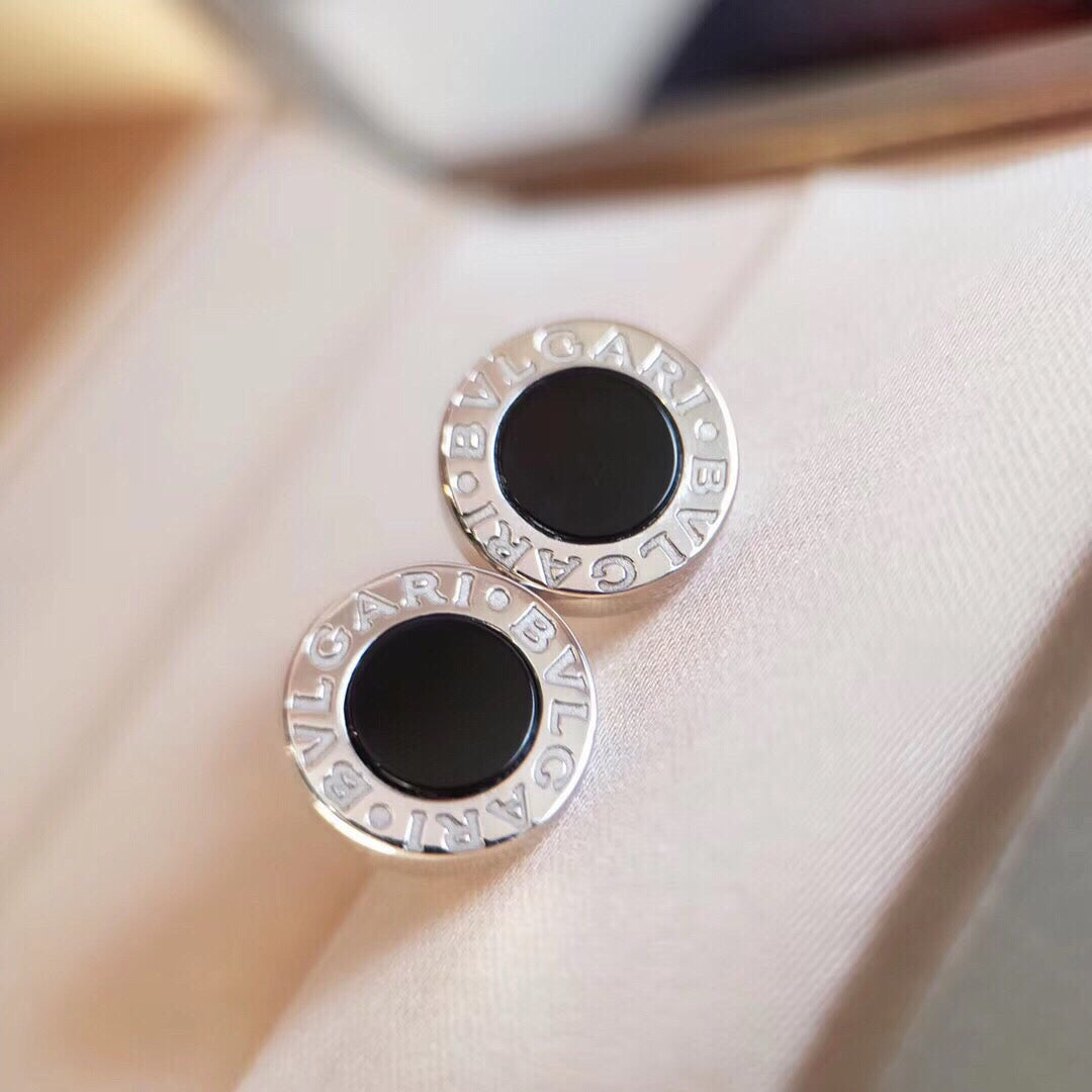 [✨ROSE✨]BV BLACK OBSIDIAN STUD EARRINGS