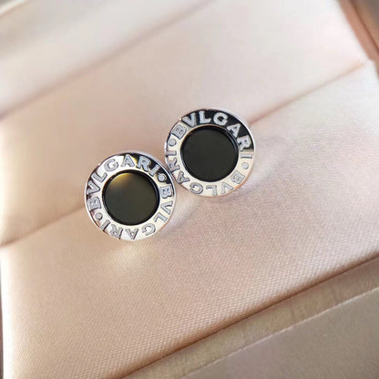 [✨ROSE✨]BV BLACK OBSIDIAN STUD EARRINGS