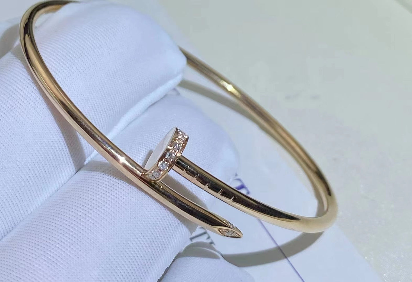 [✨ROSE✨]JUSTE BRACELET 2.5MM DIAMONDS