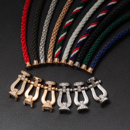 [✨ROSE✨]FORCE LARGE HORSESHOE NO DIAMOND BRACELET GOLD
