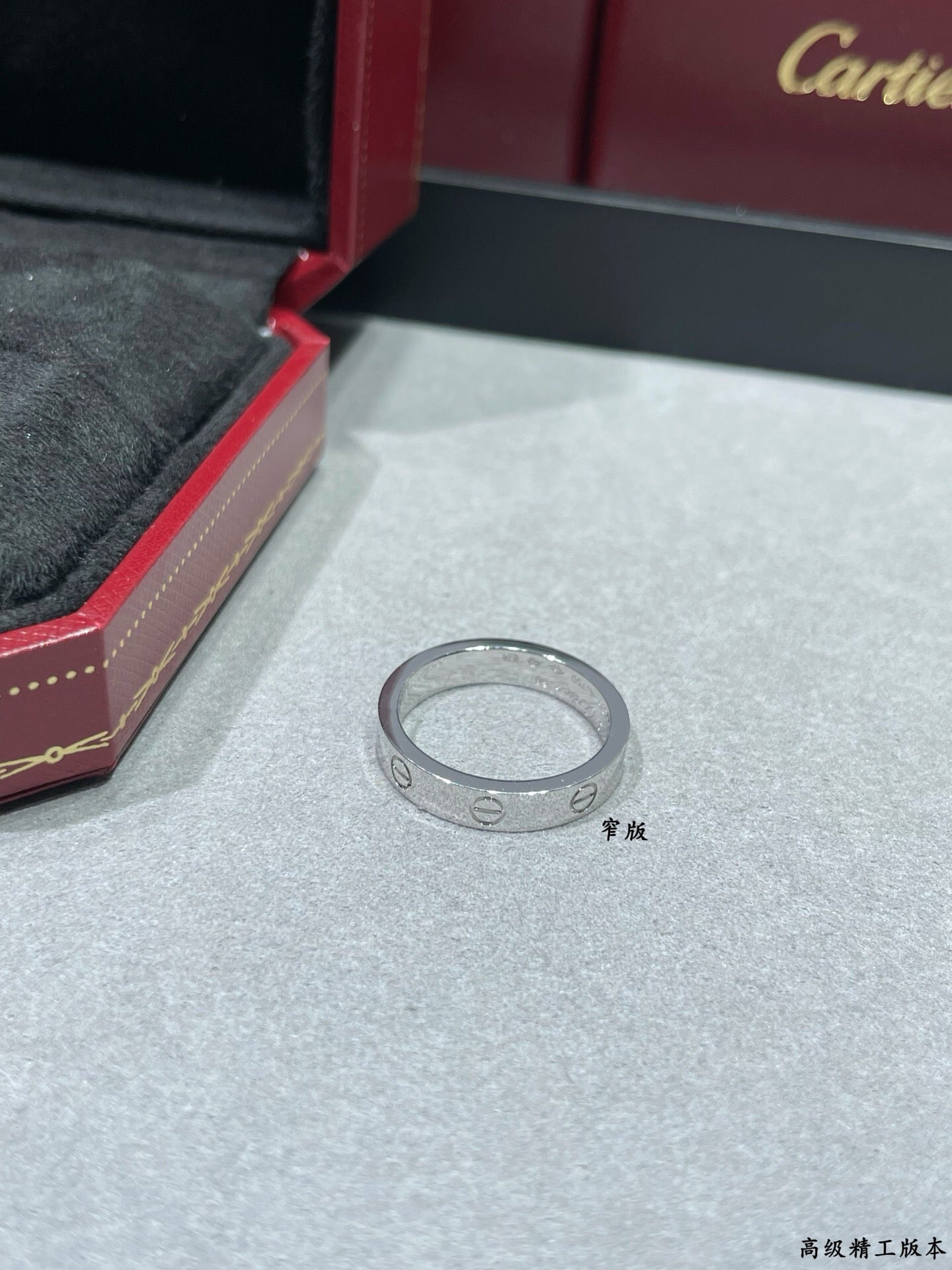 [✨ROSE✨]LOVE RING 4MM NO DIAMOND