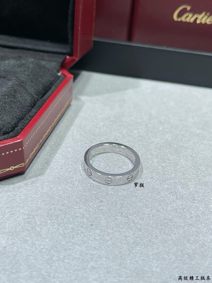 [✨ROSE✨]LOVE RING 4MM NO DIAMOND